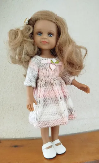 Vestido tejido a mano para Paola Reina