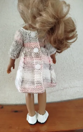 Vestido tejido a mano para Paola Reina