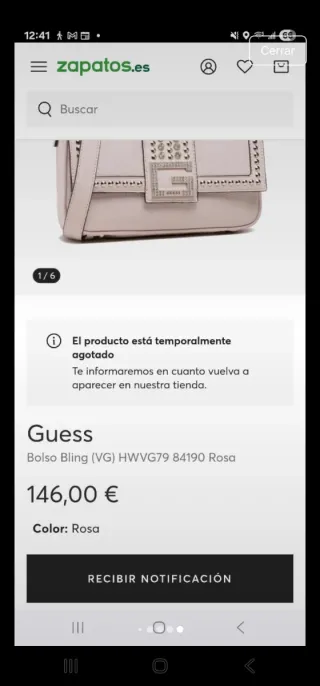 Bolso Guess con pedrería
