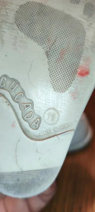 Scarpette neonato vintage n. 19