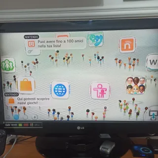 Nintendo Wii U Console + Alimentatore + Sensore