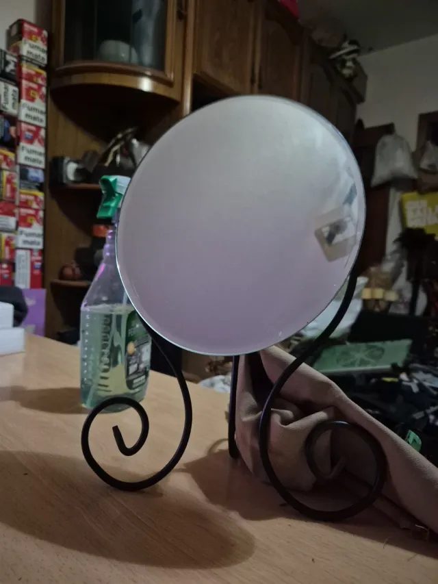 Espejo de tocador forja