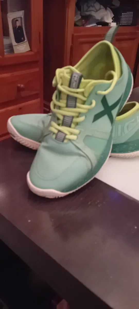 Zapatillas Munich Verdes y Turquesa