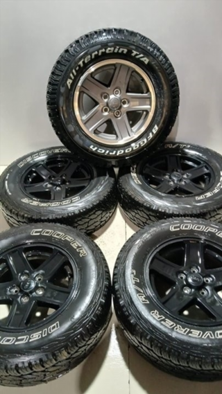 JUEGO LLANTAS CHRYSLER JEEP CHEROKEE (KJ) R16