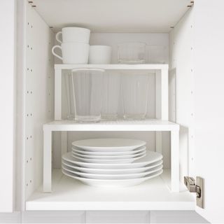 Estante Grande, de Acero, de Ikea.