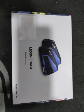 LEXIN B4FM Intercomunicador Moto Dual Pack