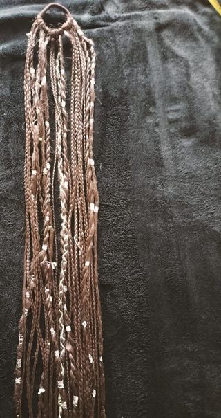 Coleta artesanal con abalorios