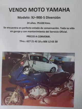 Yamaha XJ-900-S Diversión