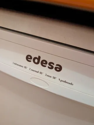 Lavavajillas Edesa Blanco