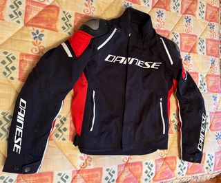 Chaqueta Dainese Racing Negra y Roja