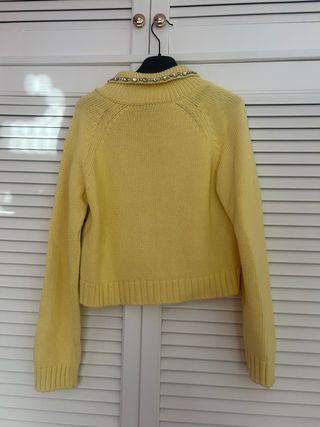 Cárdigan Zara Amarillo Joyas