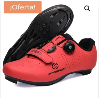 Zapatillas Ciclismo Japasport Speed Rojas