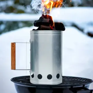 Barbacoa de carbón plegable
