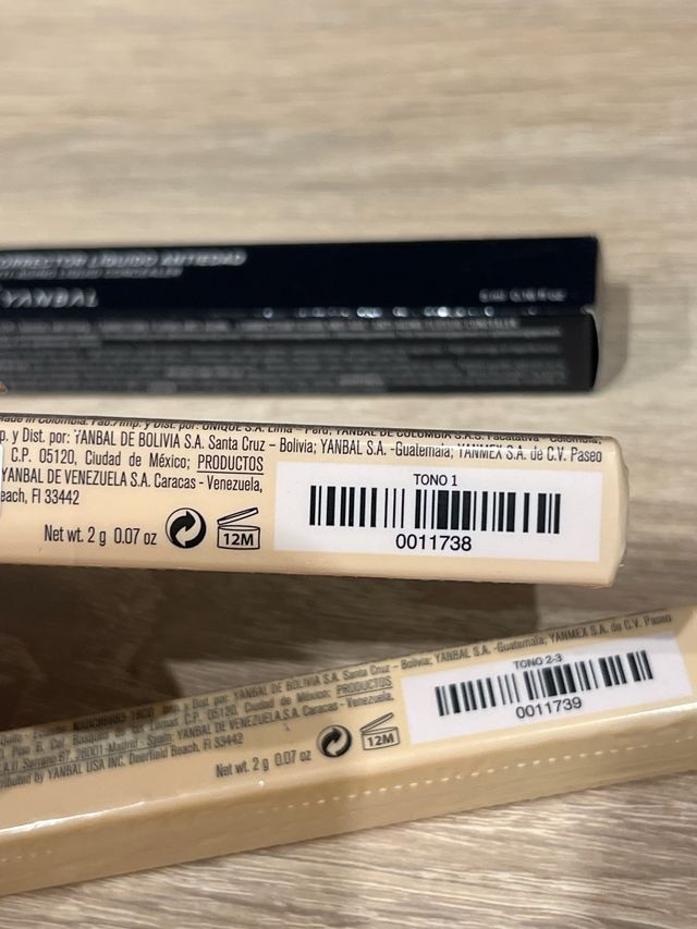 Corrector en Barra Yanbal Tono 1-2-3