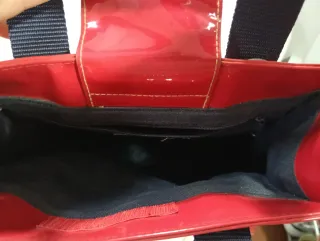 Bolso Tommy Hilfiger Rojo Charol