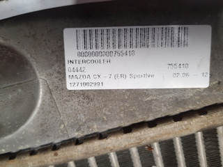 INTERCOOLER MAZDA CX-7 ER L3K9 1271002991