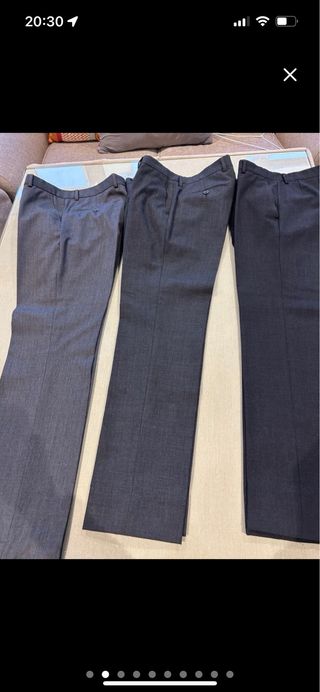 Lote camisas de vestir joven y pantalones 