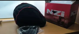 Casco Integral NZI Flat Track 2 Tank Bone,Nuevo