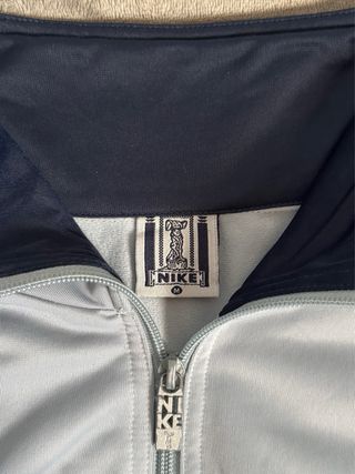 Chaqueta con Cremallera Nike Vintage Años 90 Azul