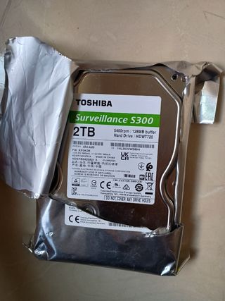 Disco Duro Toshiba Surveillance S300 2TB