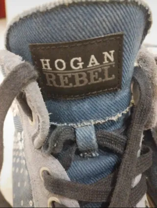 Hogan Rebel sneakers donna blu/grigie