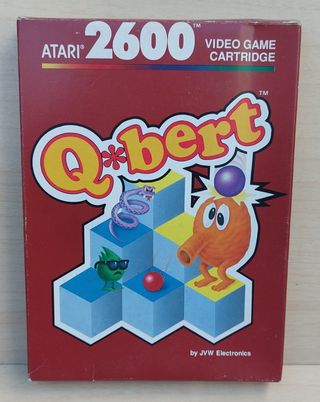 Juego Atari 2600 Q-Bert Arcade