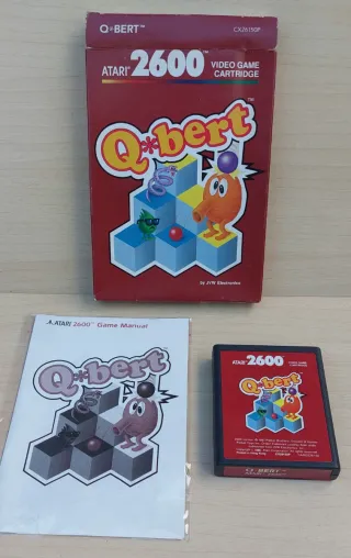 Juego Atari 2600 Q-Bert Arcade