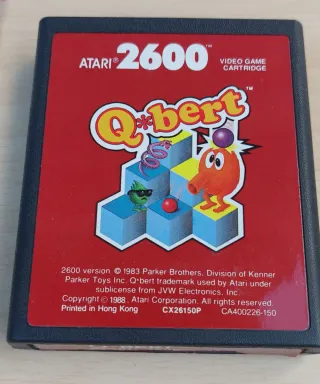Juego Atari 2600 Q-Bert Arcade