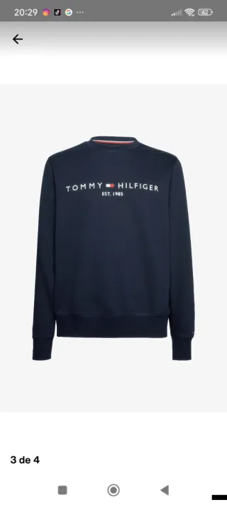 Sudadera Tommy Hilfiger Azul
