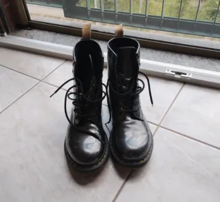 Stivali Dr. Martens donna neri