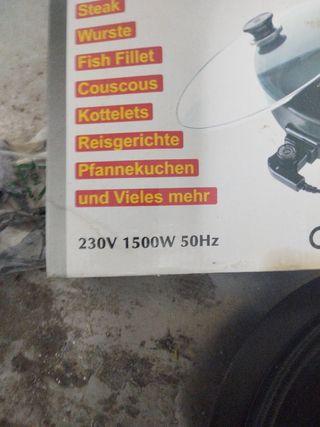 Pizza-Pan 28cm Eléctrica