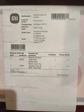 Redmi Pad 2 Pro Nueva Sin Abrir, factura incluida