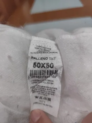 3 Rellenos de Cojín Blancos