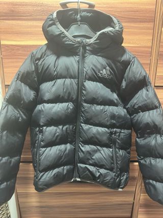 Chaqueta Adidas niño negra
