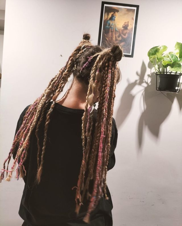 Hago coletas y trenzado de pelo personalizado