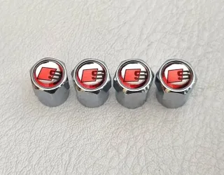 Tapones Neumáticos Audi S line de Llantas Ruedas 