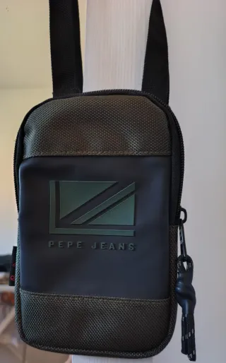 Bolsito bandolera Pepe Jeans verde