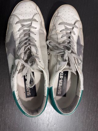 Zapatillas Golden Goose Superstar Gris/Blanco1