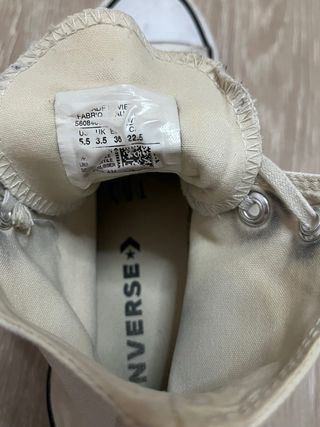Converse Plataforma Blancas