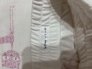 Pantalón de chándal blanco