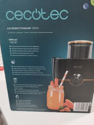 Licuadora Cecotec Extrattitanium 1000W