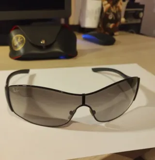 Occhiali da sole Ray-Ban unisex neri/grigi