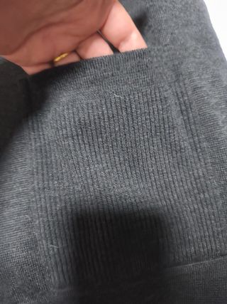 Cárdigan gris de punto