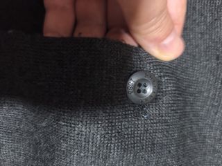 Cárdigan gris de punto