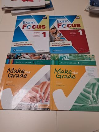 Libros de texto de 1° de bachiller 