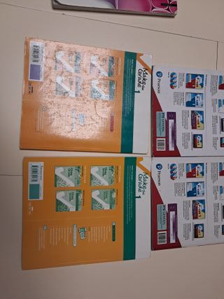 Libros de texto de 1° de bachiller 
