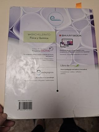 Libros de texto de 1° de bachiller 