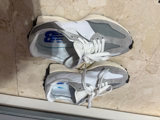 New Balance 327 Gris Blanco