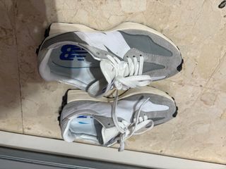 New Balance 327 Gris Blanco