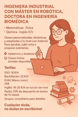 Clases particulares | Matemáticas, Física, Quìmica